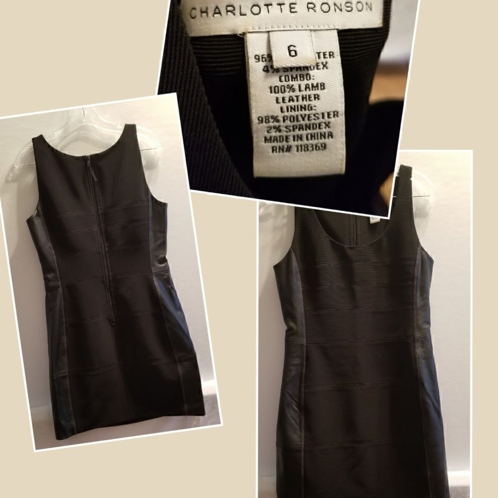 NWOT Charlotte Ronson mini dress size 6